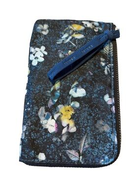 Ivivva by Lululemon Wristlet Zip Pouch Moody Floral Print EUC Retired